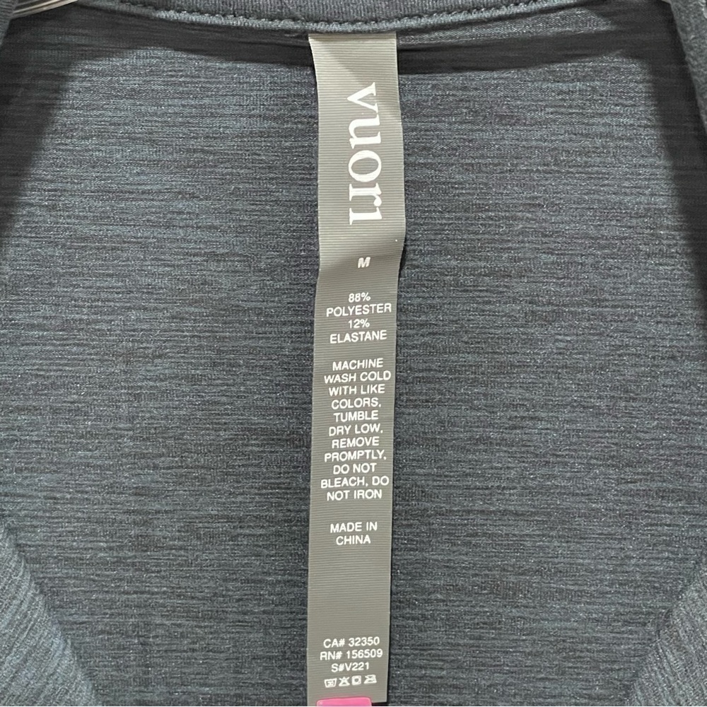 Vuori Ease Performance Half Zip Pullover - Ink He… - image 4